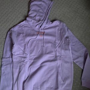 LONELY GHOST - text me when home. Purple and orange. Size XL